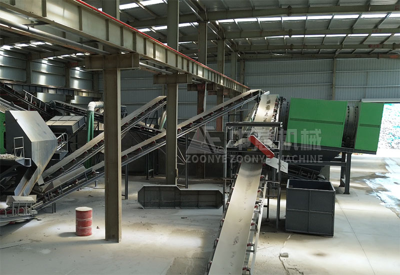 Drum screening machine Drum screening machine