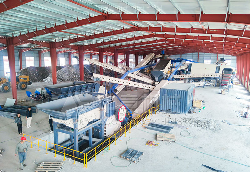 Construction and decoration waste treatment production line Construction and decoration waste treatment production line