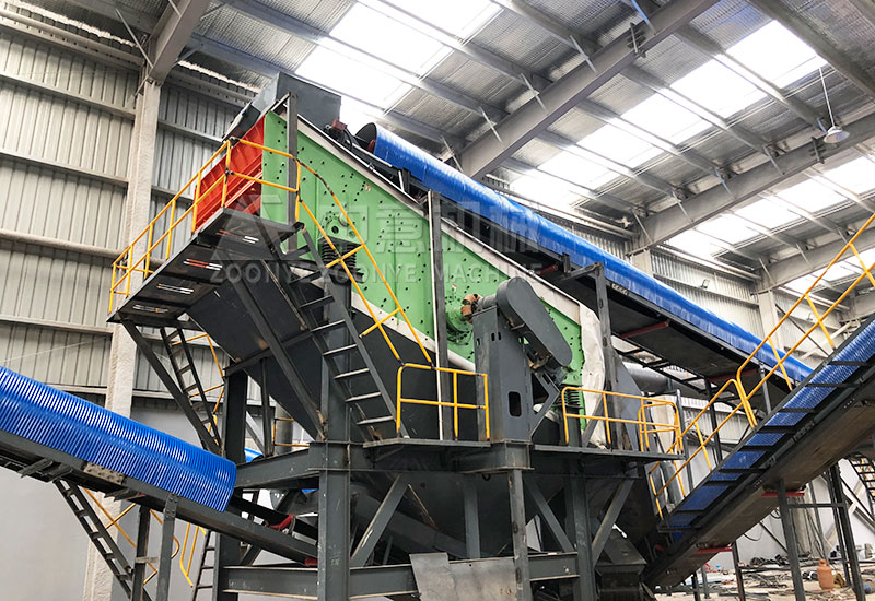 Vibrating screening machine Vibrating screening machine