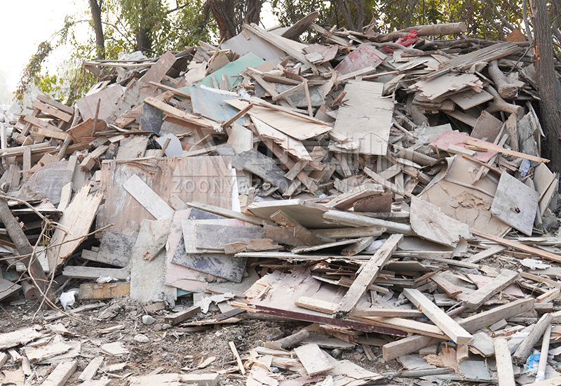 Sorted reclaimed wood Sorted reclaimed wood