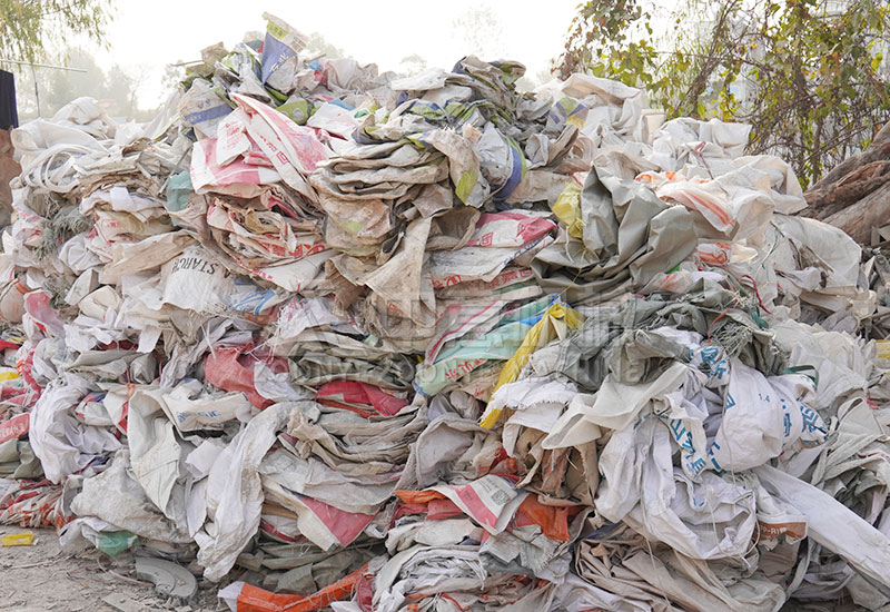 Sorted recycled plastics Sorted recycled plastics