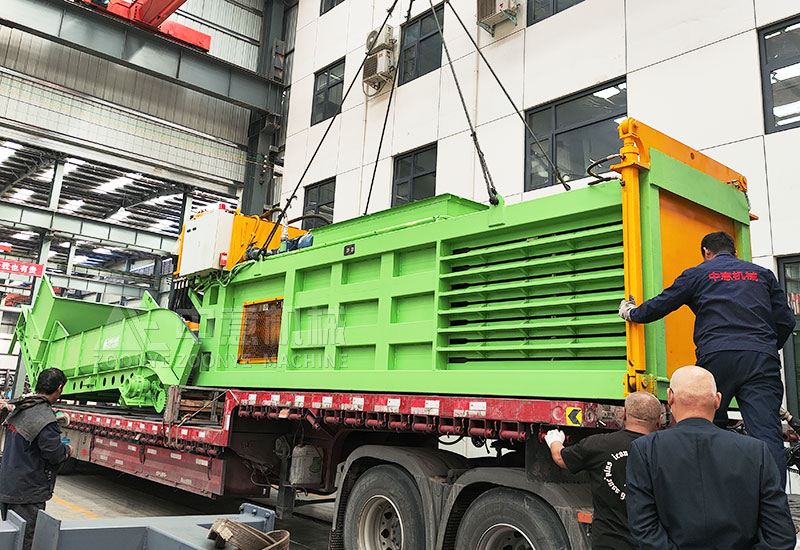 Solid Waste Disposal Equipment Loading Completed.jpg Solid Waste Disposal Equipment Loading Completed